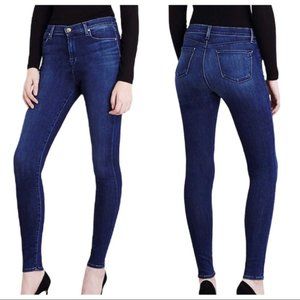 J Brand Maria Supreme high rise distressed jeans Sz 25